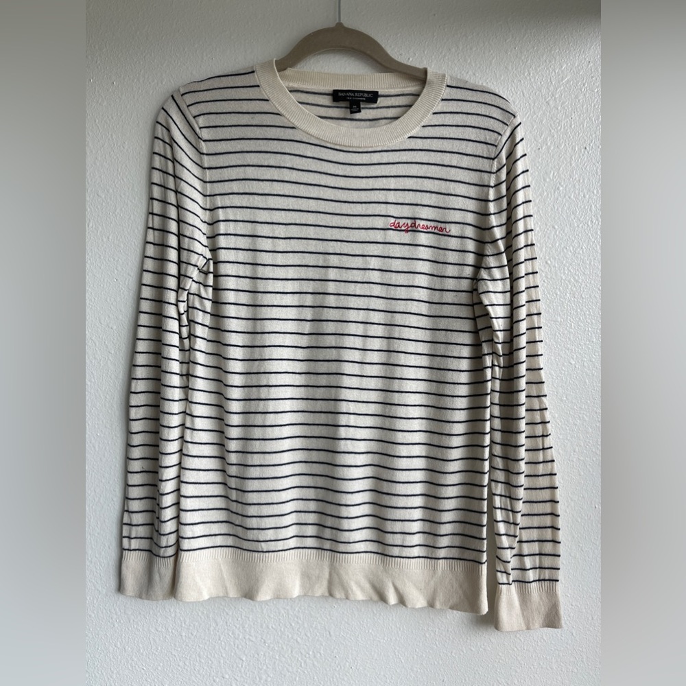BANANA REPUBLIC silk cashmere sweater, US M